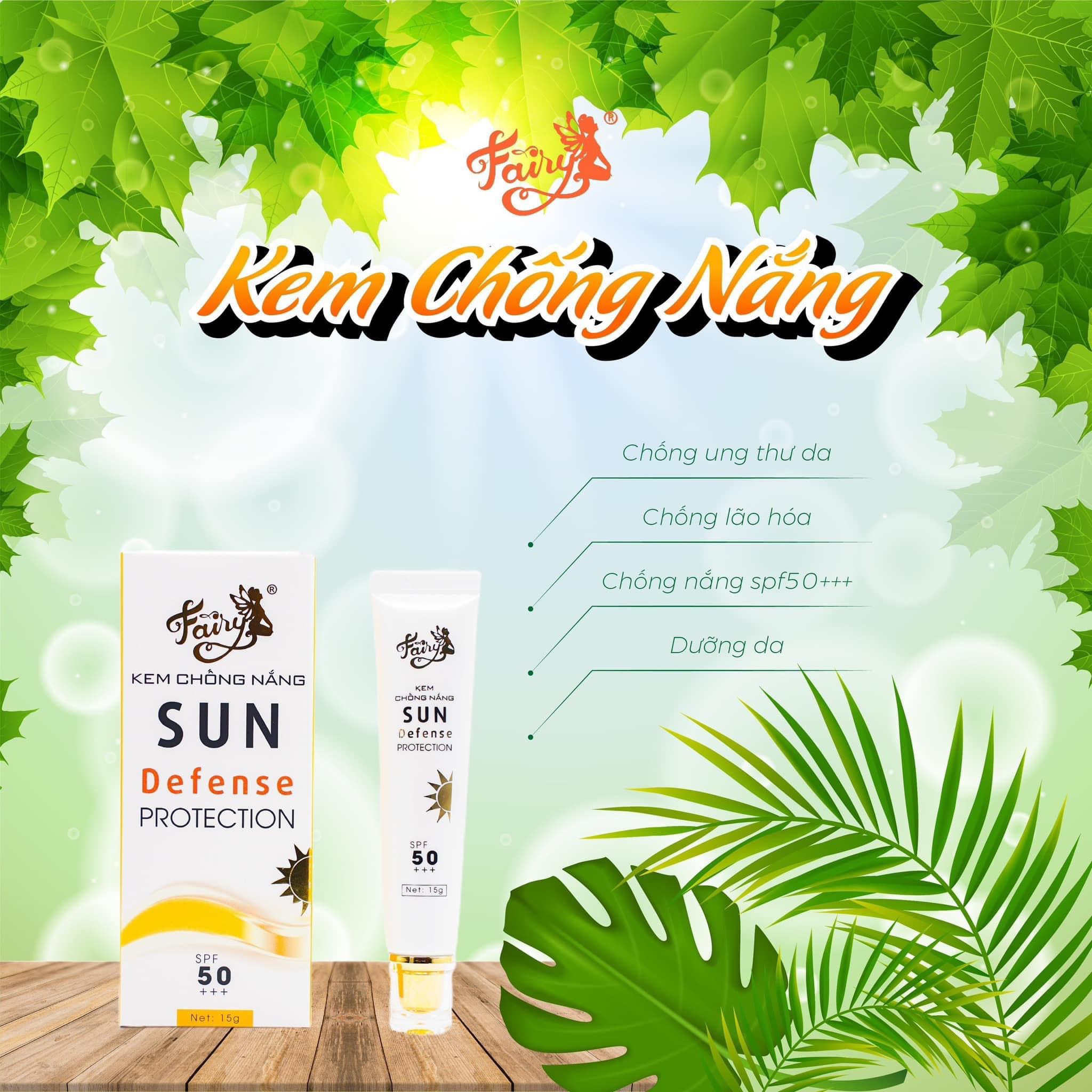 Kem chống nắng spf50 mini15g