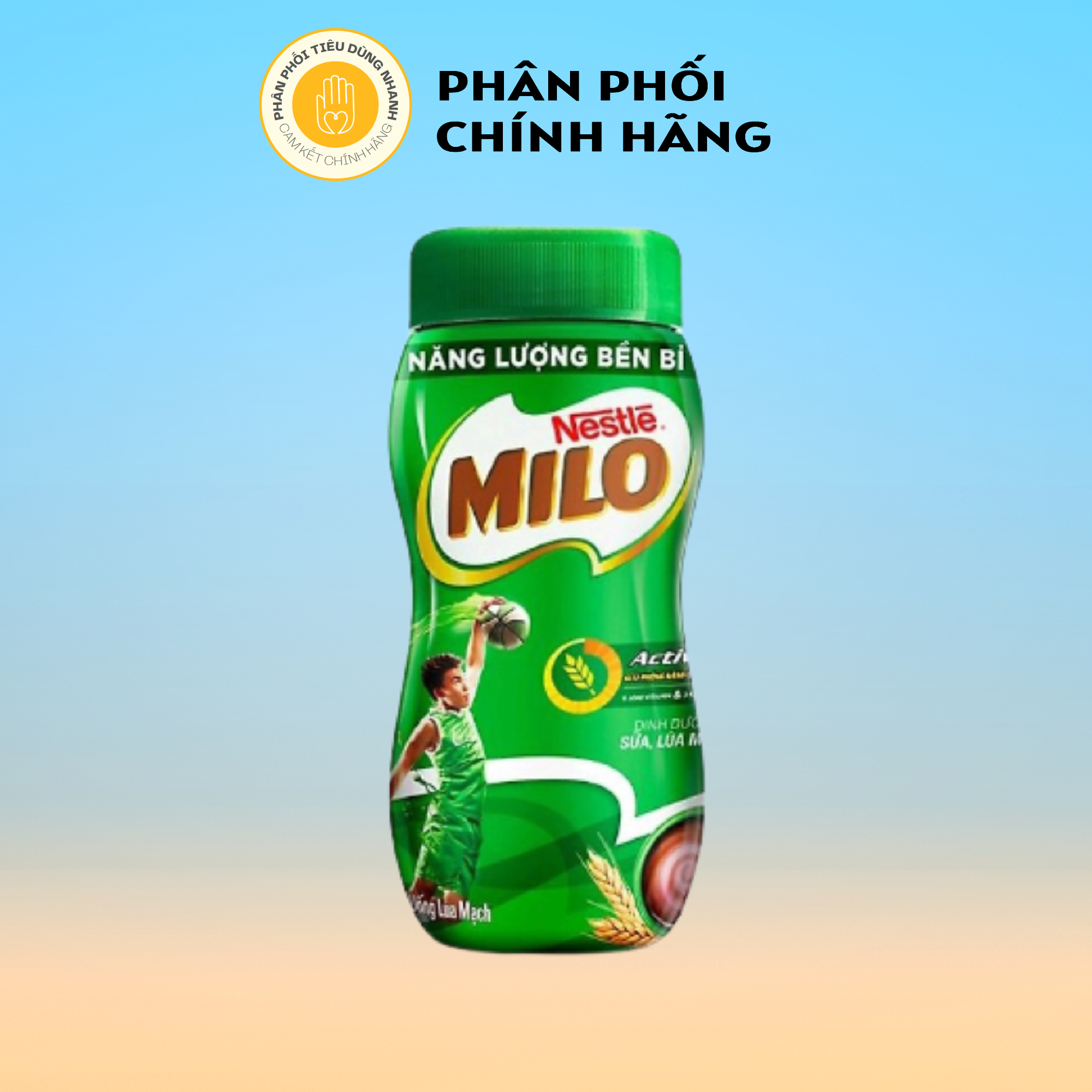  Thức Uống Lúa Mạch Milo Thực Phẩm Bổ Sung Dinh Dưỡng Hủ 400g 