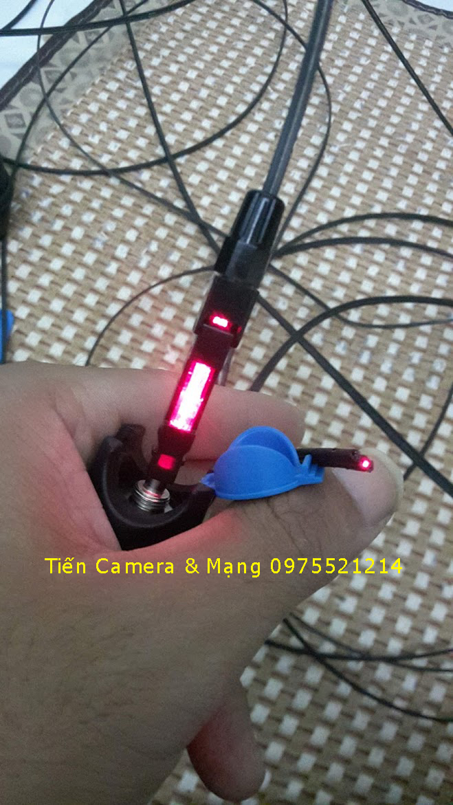 Cáp Quang bấm sẵn 2 đầu 100m - 200m - 300m - 400m - 500m, có video test trước khi gửi.