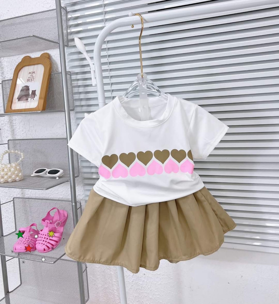 [ MẨU MỚI ] SÉT BỘ ĐỒ DÀNH CHO BÉ GÁI CHẤT COTTON - CỰC XINH - HÀNG ĐẸP ( 7-20KG )