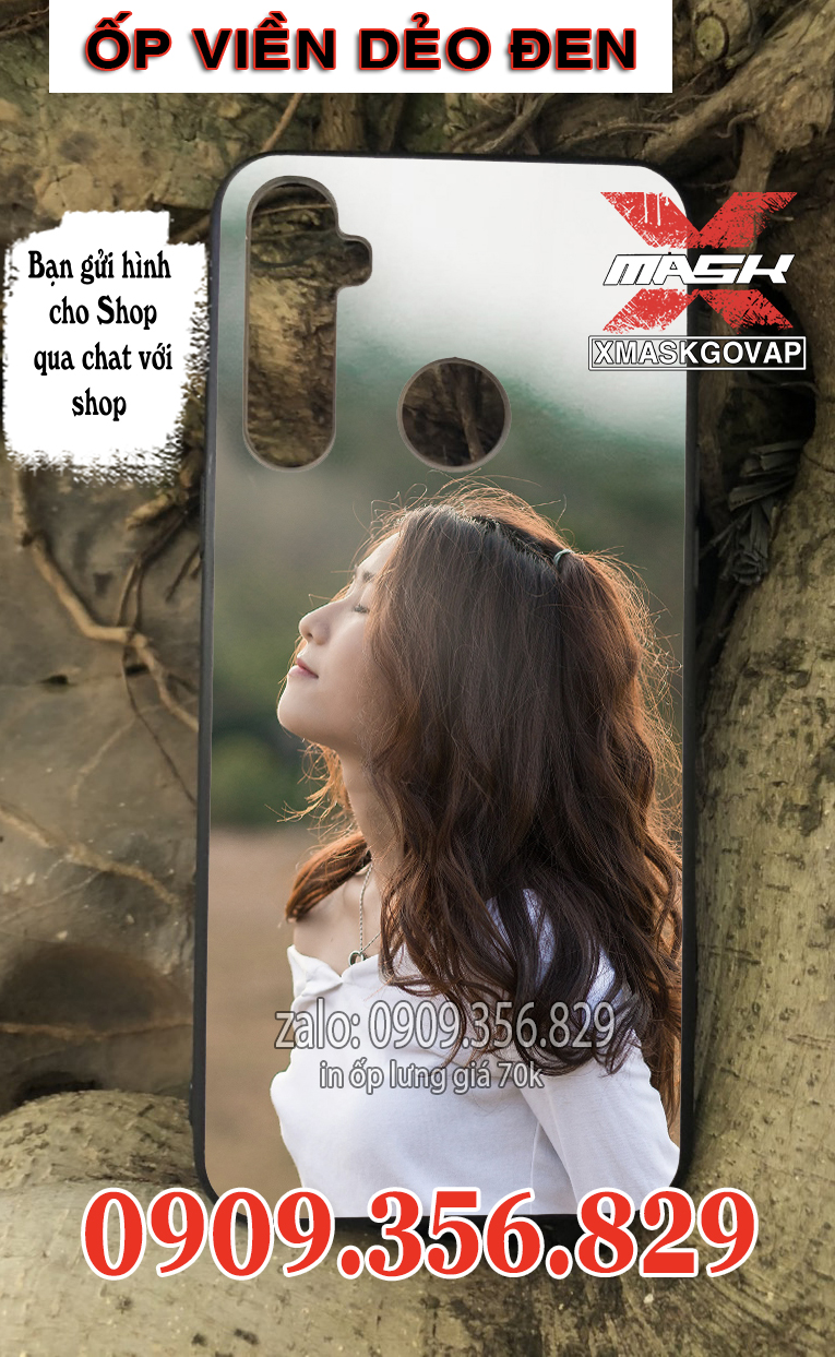 [HCM]ốp lưng realme 5 - 5i - 5s in hình theo yêu cầu