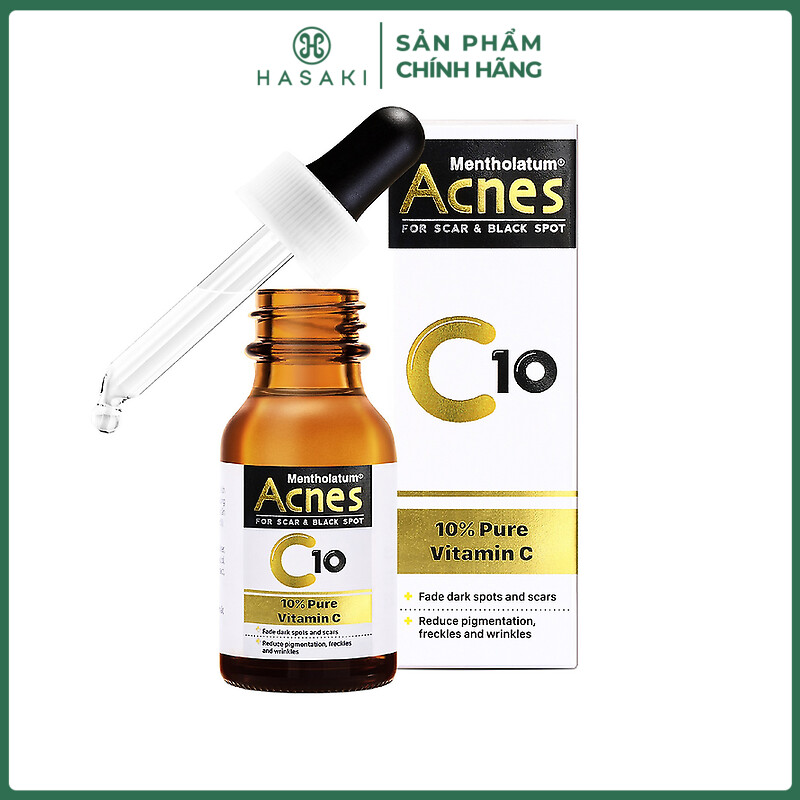 Dung dịch giúp làm giảm sẹo thâm acnes for scar & black spot treatment c10 15ml