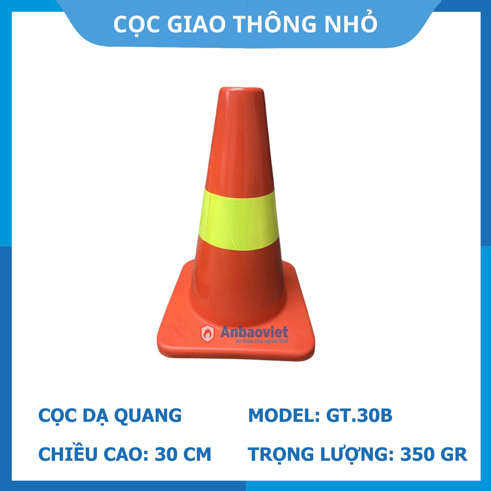 Cọc tiêu giao thông chiều cao 30cm  dùng để phân làn đường, hướng dẫn giao thông