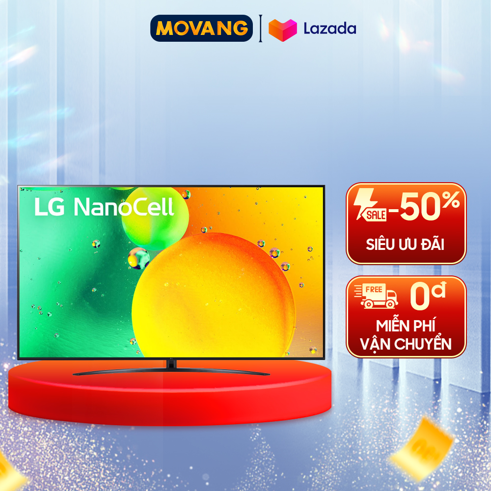 - smart tivi nanocell lg 4k 55 inch 55nano76sqa