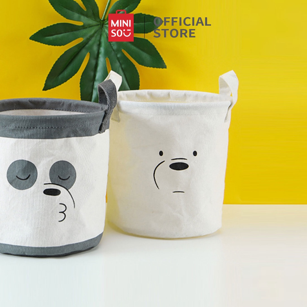 Thùng đựng đồ nhỏ gọn tiện lợi Miniso x We Bare Bear