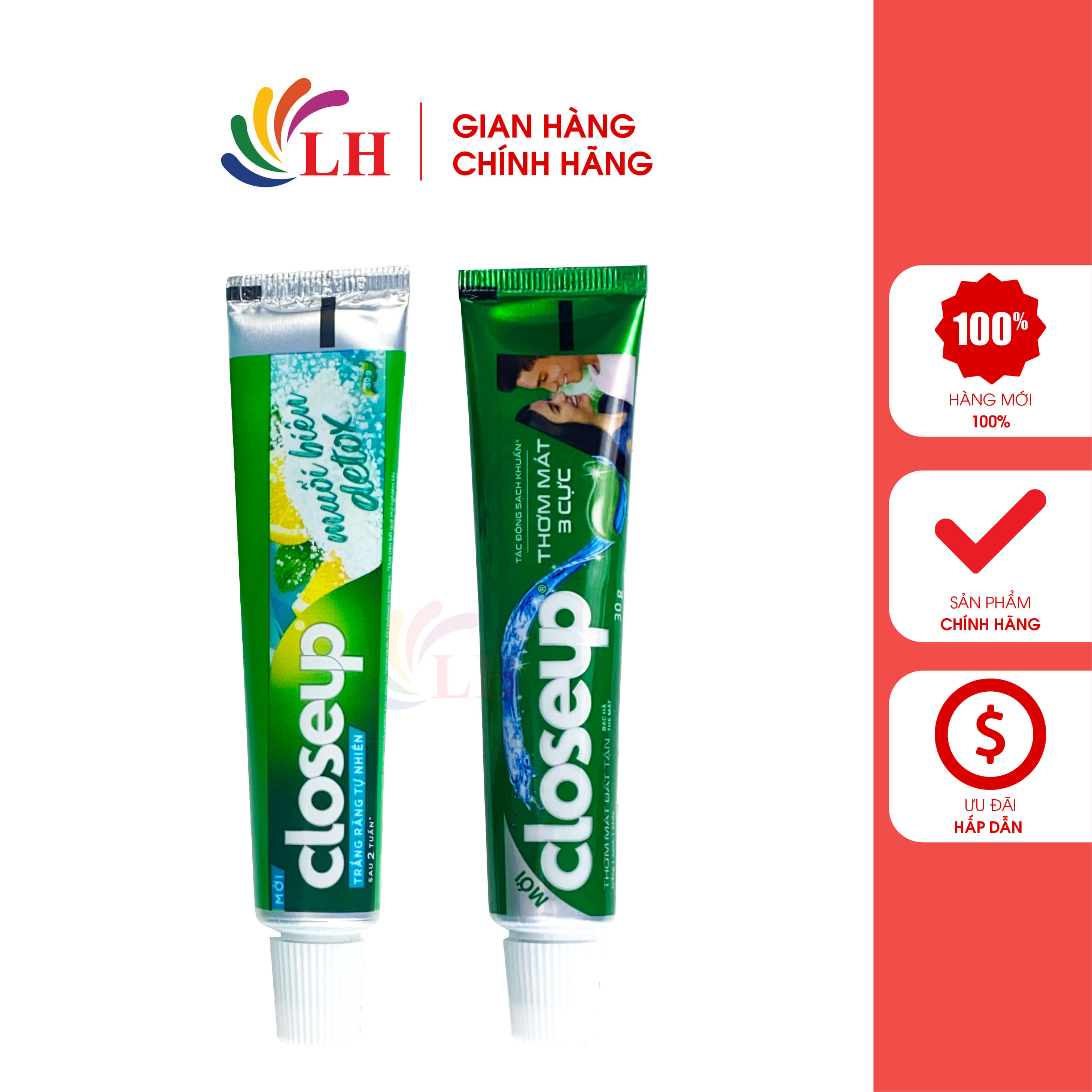 [GIFT] Kem đánh răng Closeup 30g/80g