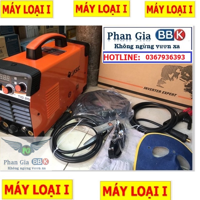 Máy hàn tig jasic 250e-máy hàn đa chức năng dùng cho cả hàn que và hàn tig