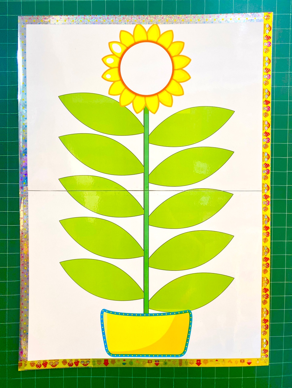 Chậu hoa 10 lá size a2