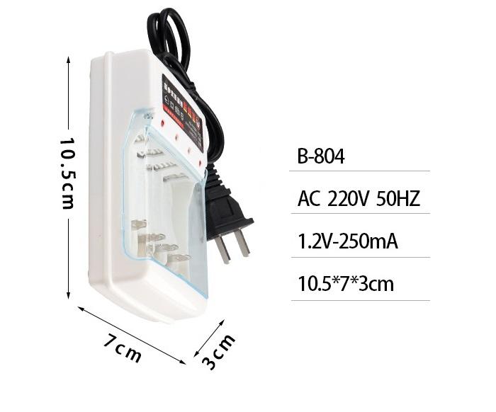 Sạc pin aa, aaa đa năng cho pin sạc máy ảnh, chuột máy tính, xe điều khiển