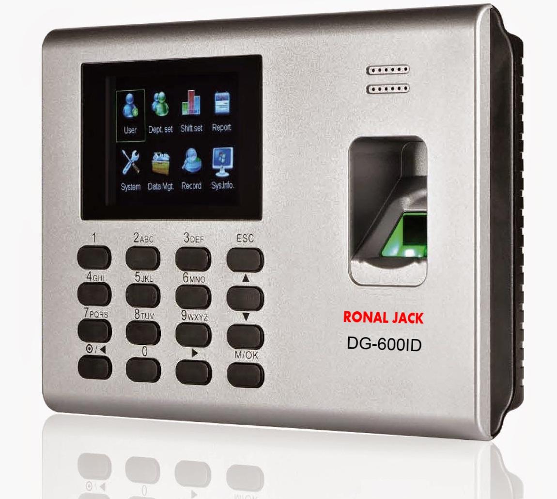 Máy chấm công vân tay DG600 tích hợp kiểm soát cứa