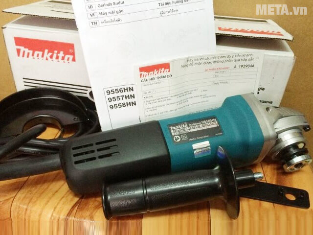 Máy mài, máy cắt cầm tay makita 9556, công suất 860w lõi đồng, máy cắt sắt, tường, gỗ - máy mài góc