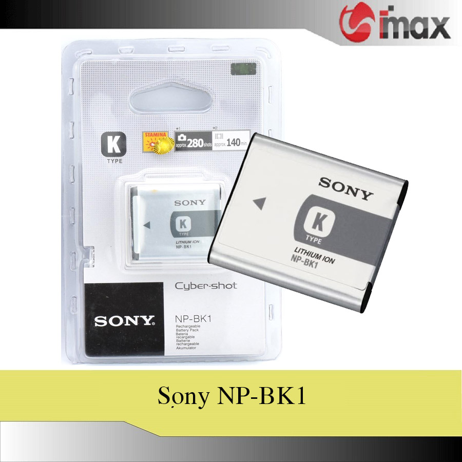 Pin thay thế pin máy ảnh Sony NP-BK1 - Hàng nhập khẩu