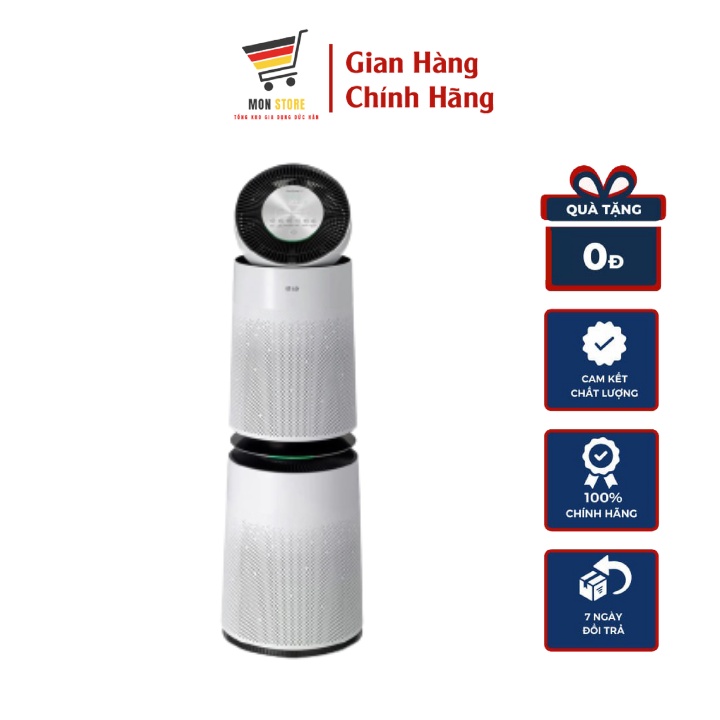 Máy lọc không khí lg puricare 2 tầng