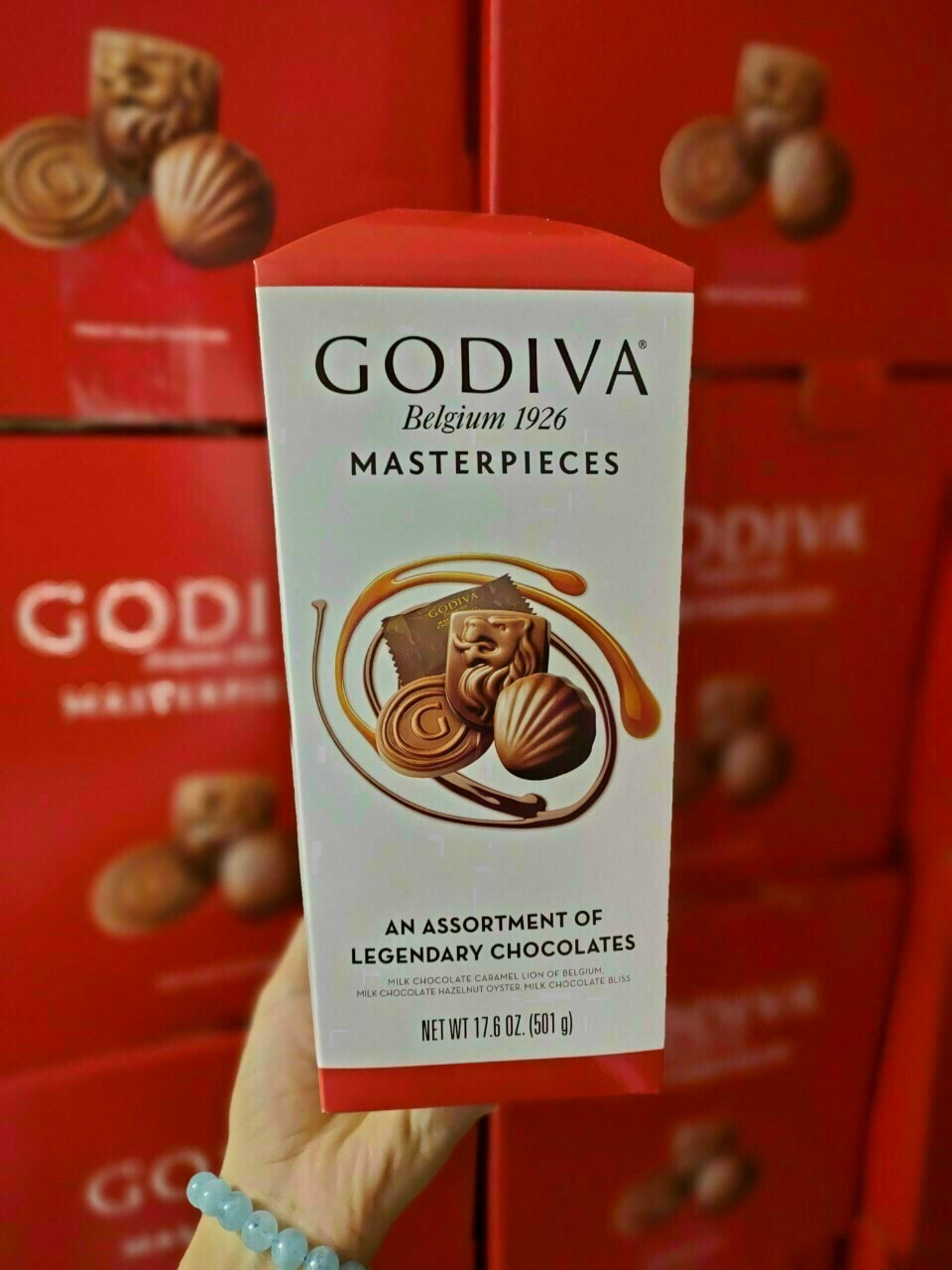 Kẹo socola godiva - dark chocolate - xuất xứ tại bỉ