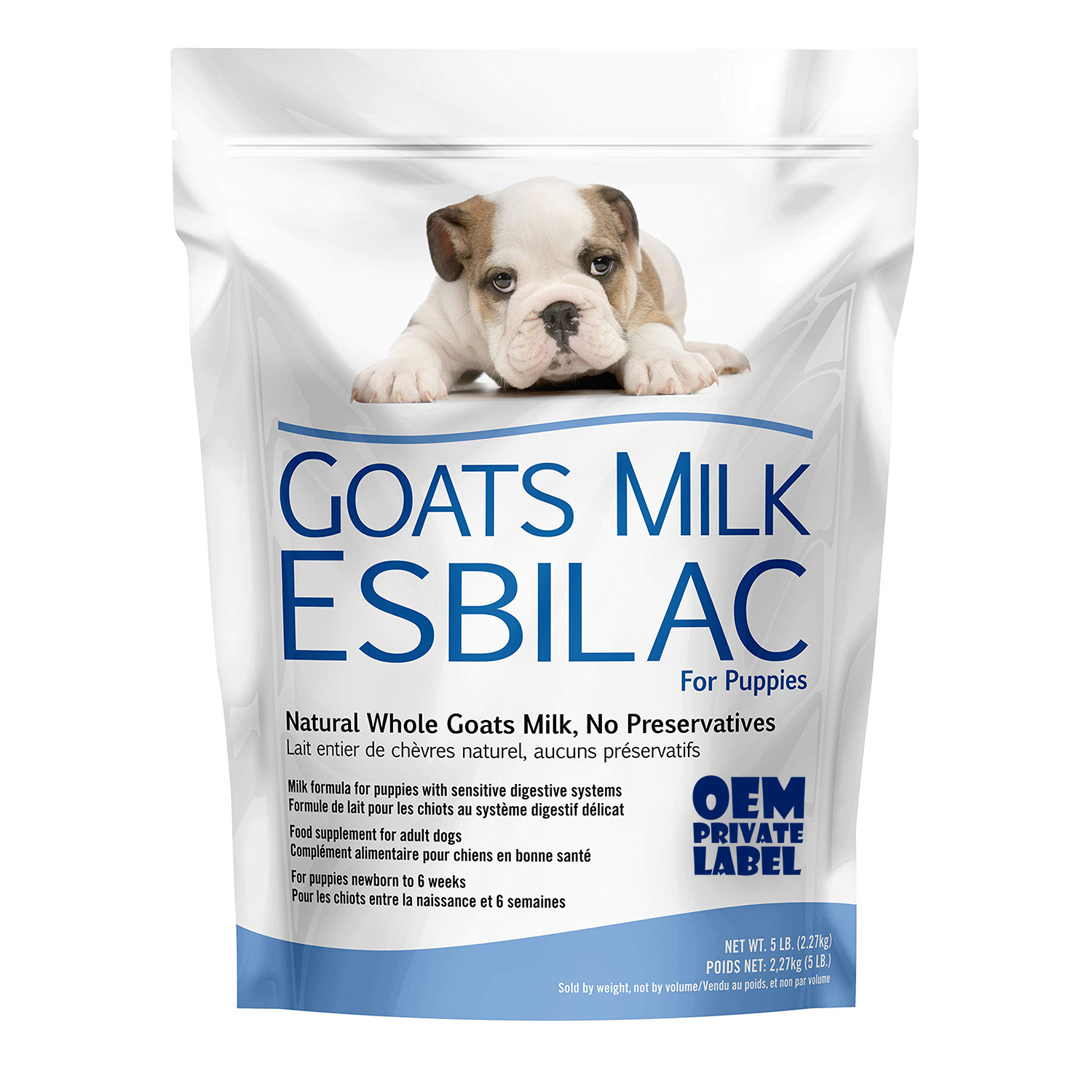 Hot Selling Digestive Stress Goat Milk Nutritional Dog Vegan Animal Feed Probiotic Powder  Health Supplement
