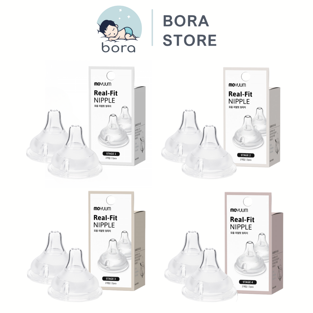 Núm ti Moyuum Hàn Quốc đủ size 1 - 4 Cam kết chính hãng