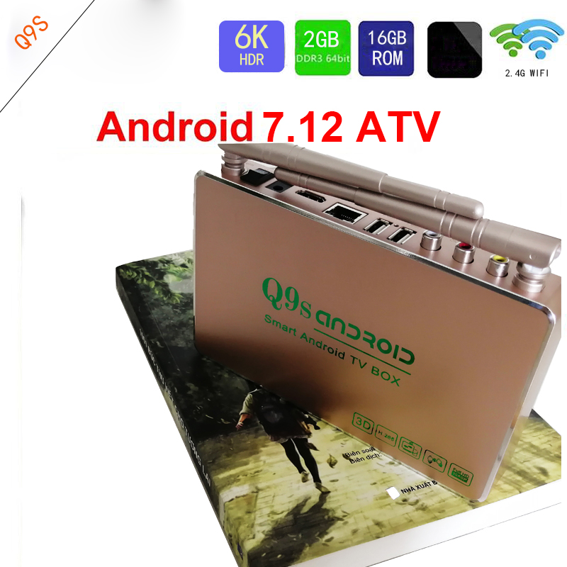 Q9S ram 2gb rom 16gb new android tv box os 7.1 hệ thống giọng nói