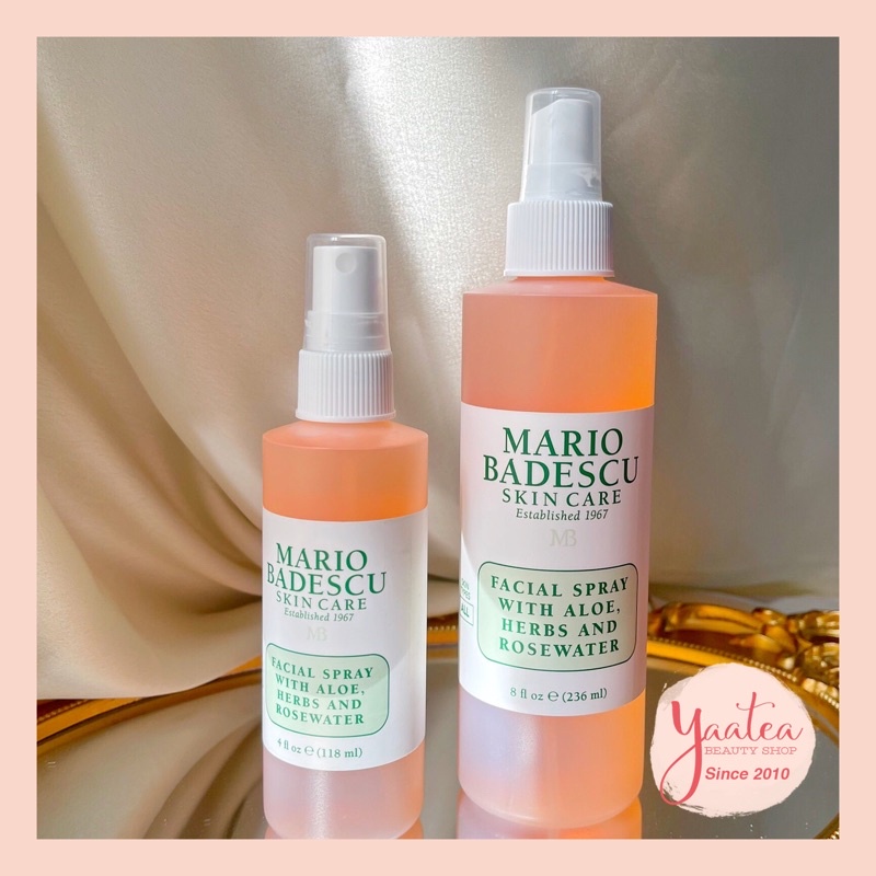 Toner xịt Mario Badescue Facial Spray