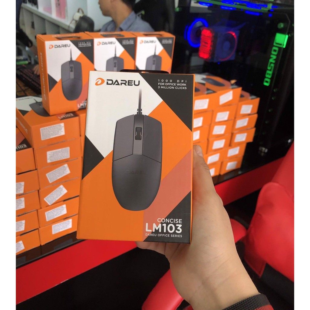 Chuột Dareu LM103 new full box bảo hành 24 tháng chính hãng Mai Hoàng