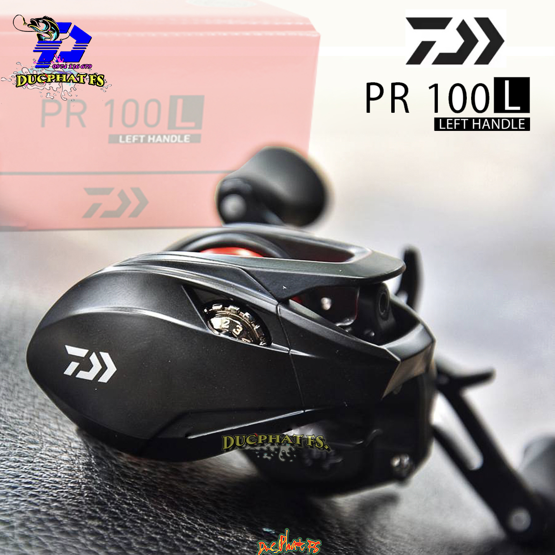 Máy câu ngang daiwa pr 100l - chính hãng daiwa.