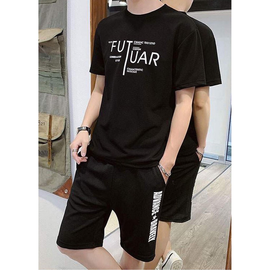 [Tặng Vòng Tay Dễ Thương][HCM]Đồ thể thao nam bộ đồ nam đẹp chất liệu mềm mịn co dãn