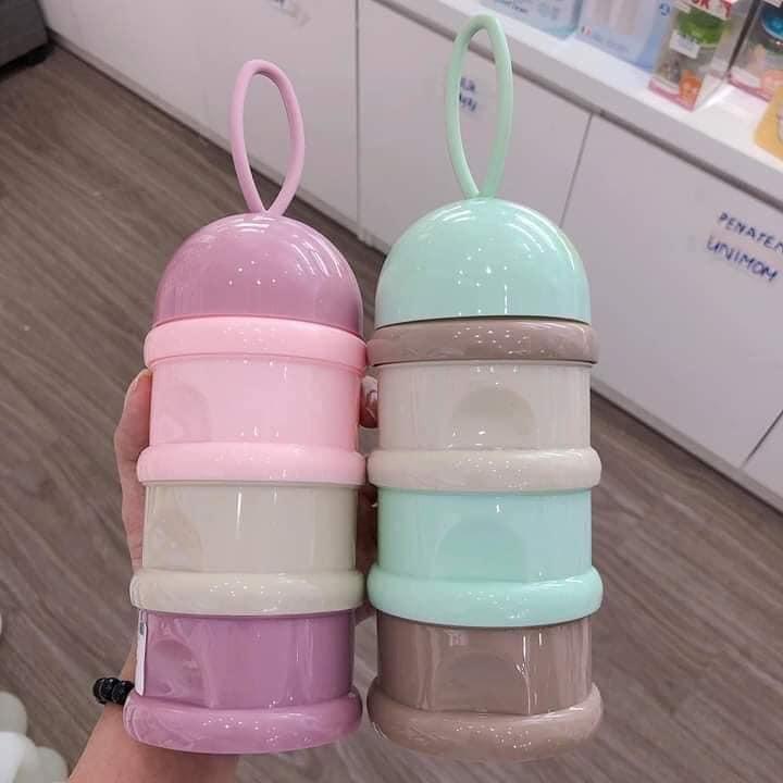 Hộp đựng sữa bột 3 ngăn