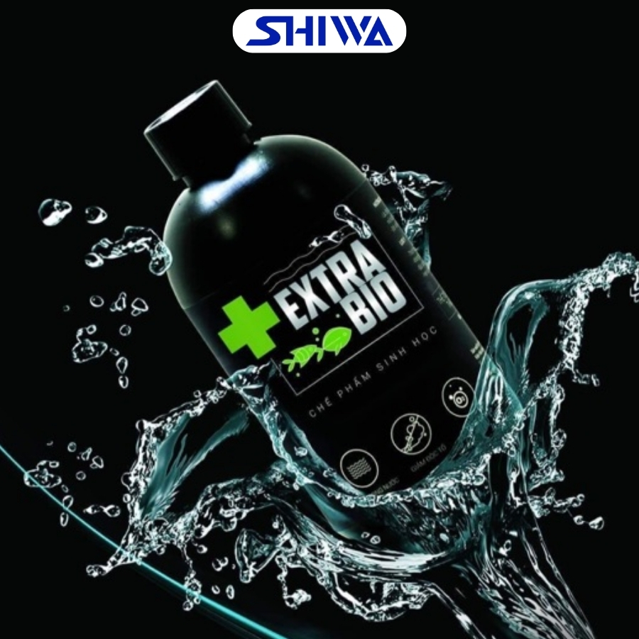 Vi sinh làm trong nước bể cá cảnh extrabio - vi sinh cho hồ cá loại 150ml/ 250ml / 500 ml -shiwa