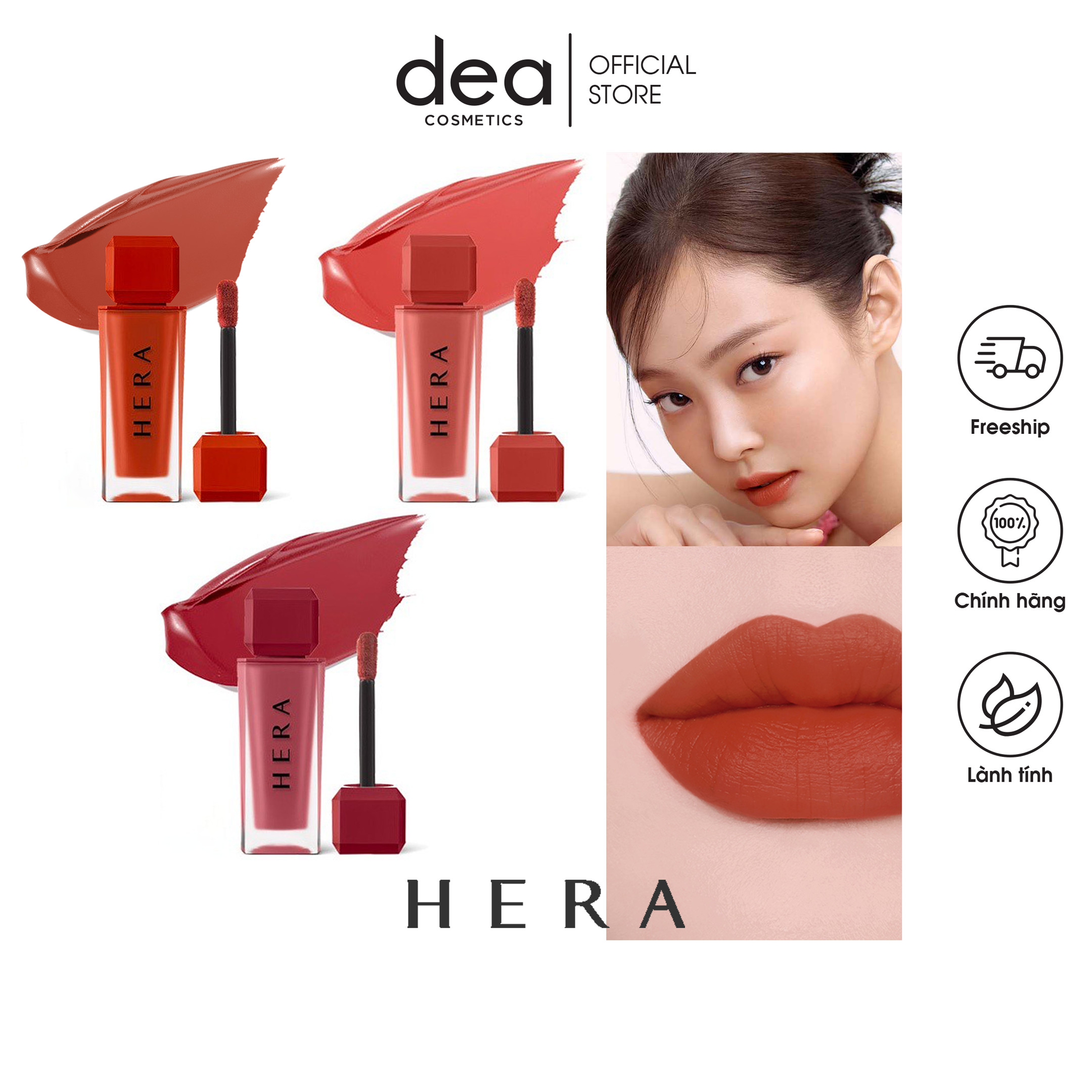 Son Kem Lì Hera Sensual Powder Matte