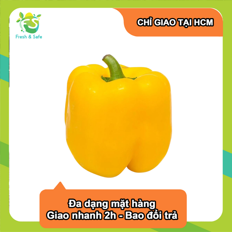 Ớt chuông vàng - trái 150-200g