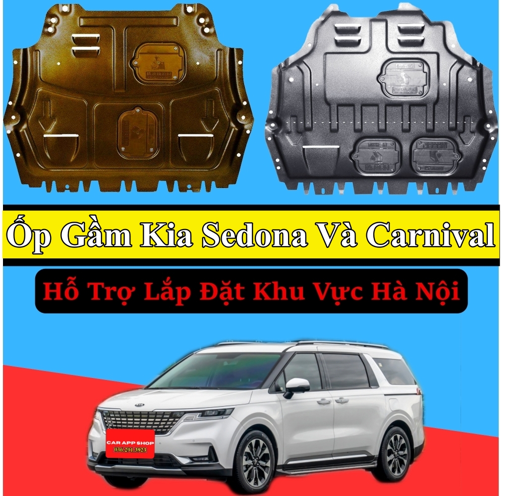 Chắn bùn gầm kia carnival đời 2020-2023 ốp gầm bảo vệ động cơ