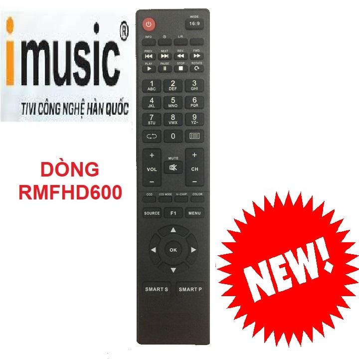 [HCM]Remote điều khiển tivi IMUSIC smart mẫu 4