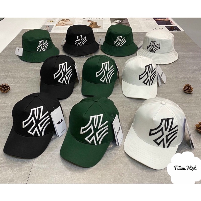 Mũ lưỡi trai- Mũ bucket Ny- Mũ đôi hot trend cao cấp sang chảnh
