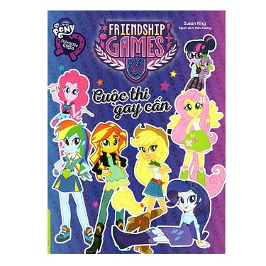 Fahasa - My Little Pony - Rainbow Rocks - Cuộc Thi Gay Cấn (Hình Dán)