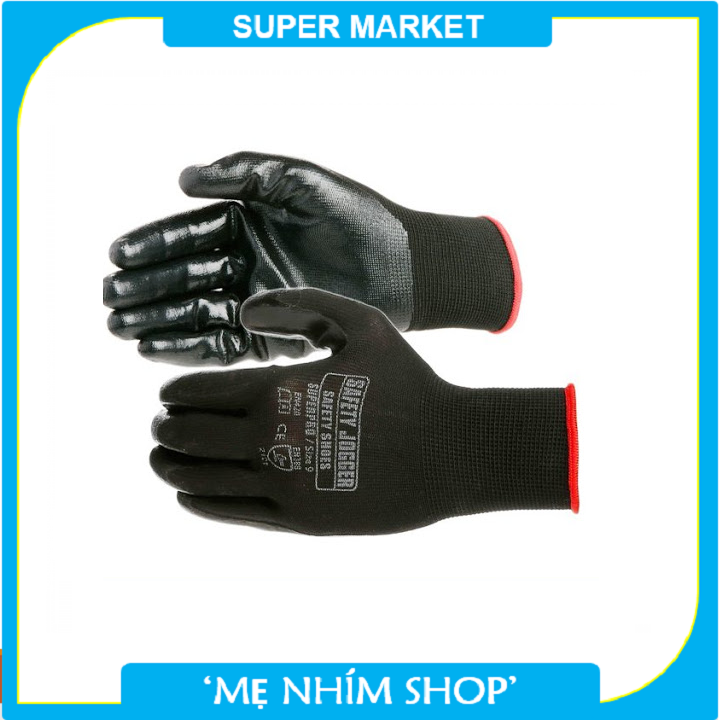 Găng tay chống dầu chống cắt câp độ 1 Jogger Supper pro