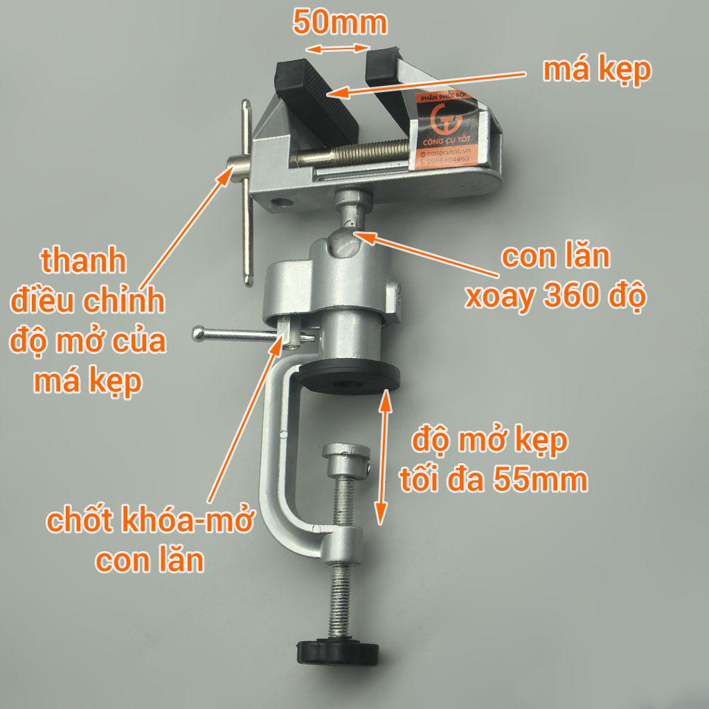 Eto xoay 360° má kẹp