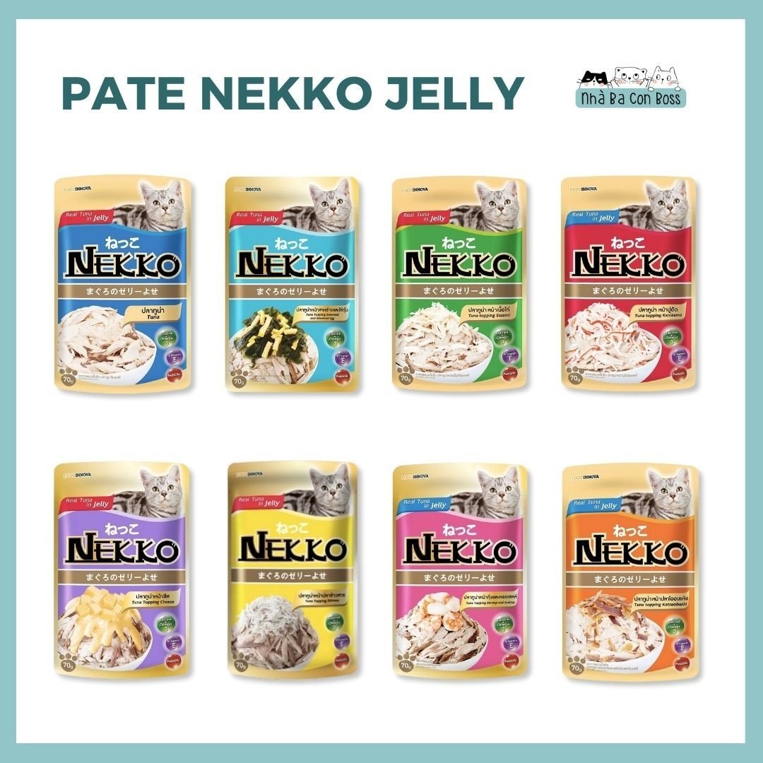 Pate cho mèo nekko 70g