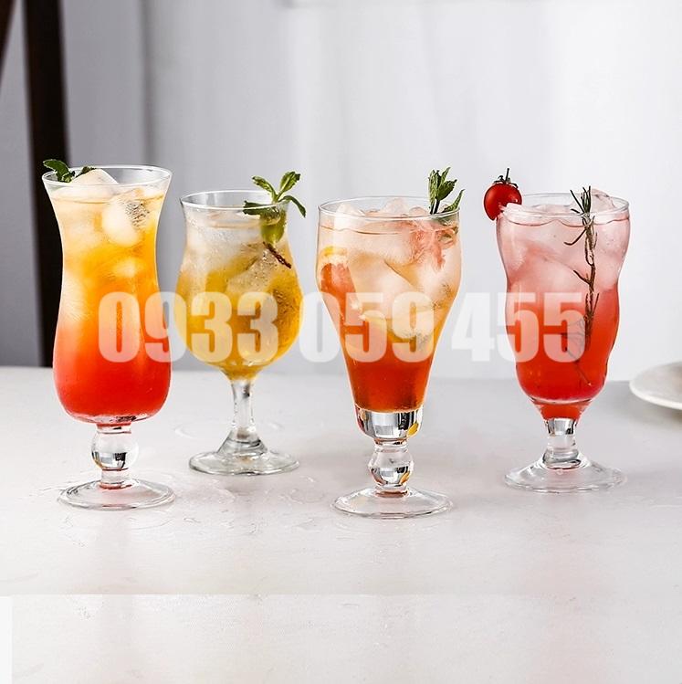 Ly thủy tinh uống sinh tố, ly cafe, cốc nước ép