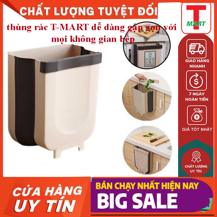 [⚡CHÍNH HÃNG⚡][BH 1 Năm]Giỏ đựng rác dụng cụ nhà bếp thông minh-hộp đựng túi nilon túi rác dư thừa-Hộp đụng rác gấp gọn-Giỏ đựng rác treo tủ bêp tiện lợi gọn gàng vệ sinh ngăn nắp T-MART
