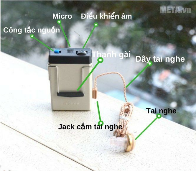 Máy trợ thính rionet ha 20dx