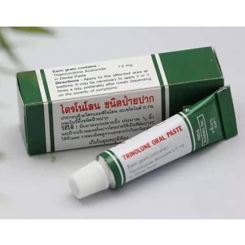 Kem Nhiệt Miệng Thái Lan Trinolone Oral Paste