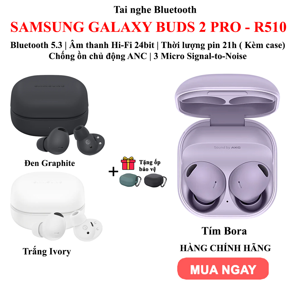 Tai nghe Samsung Galaxy Buds 2 Pro - Hàng chính hãng