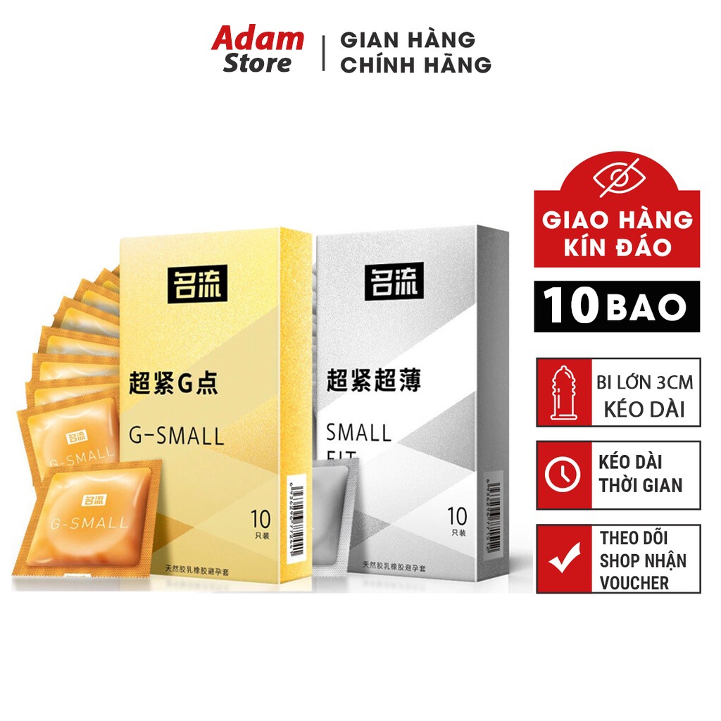 Bao cao su size nhỏ 45mm SMALL XS
