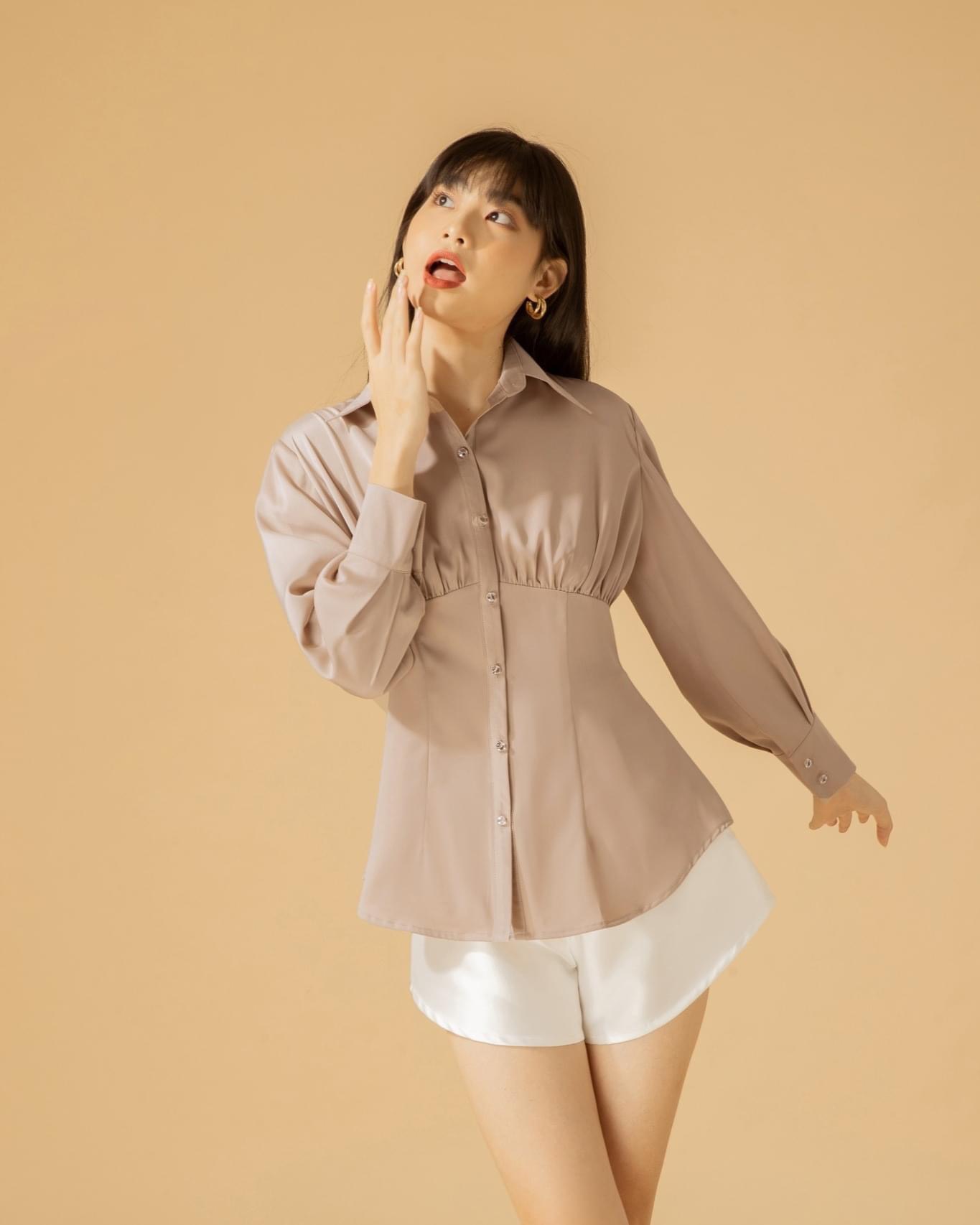Clélie - áo laura shirt
