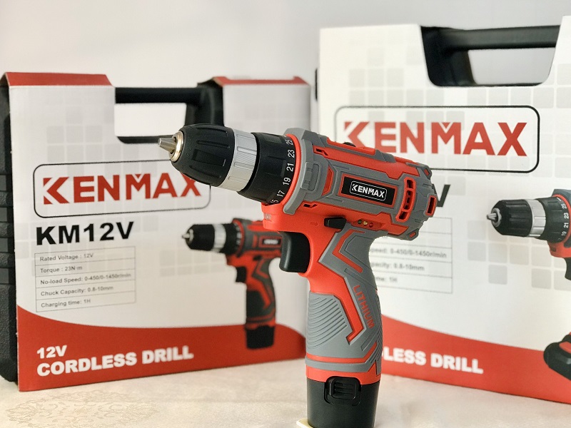 Máy khoan pin kenmax km12v