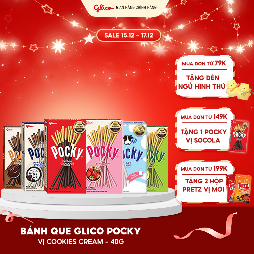  Hộp Lẻ - Nhiều Vị Bánh Que Phủ Kem Glico Pocky 