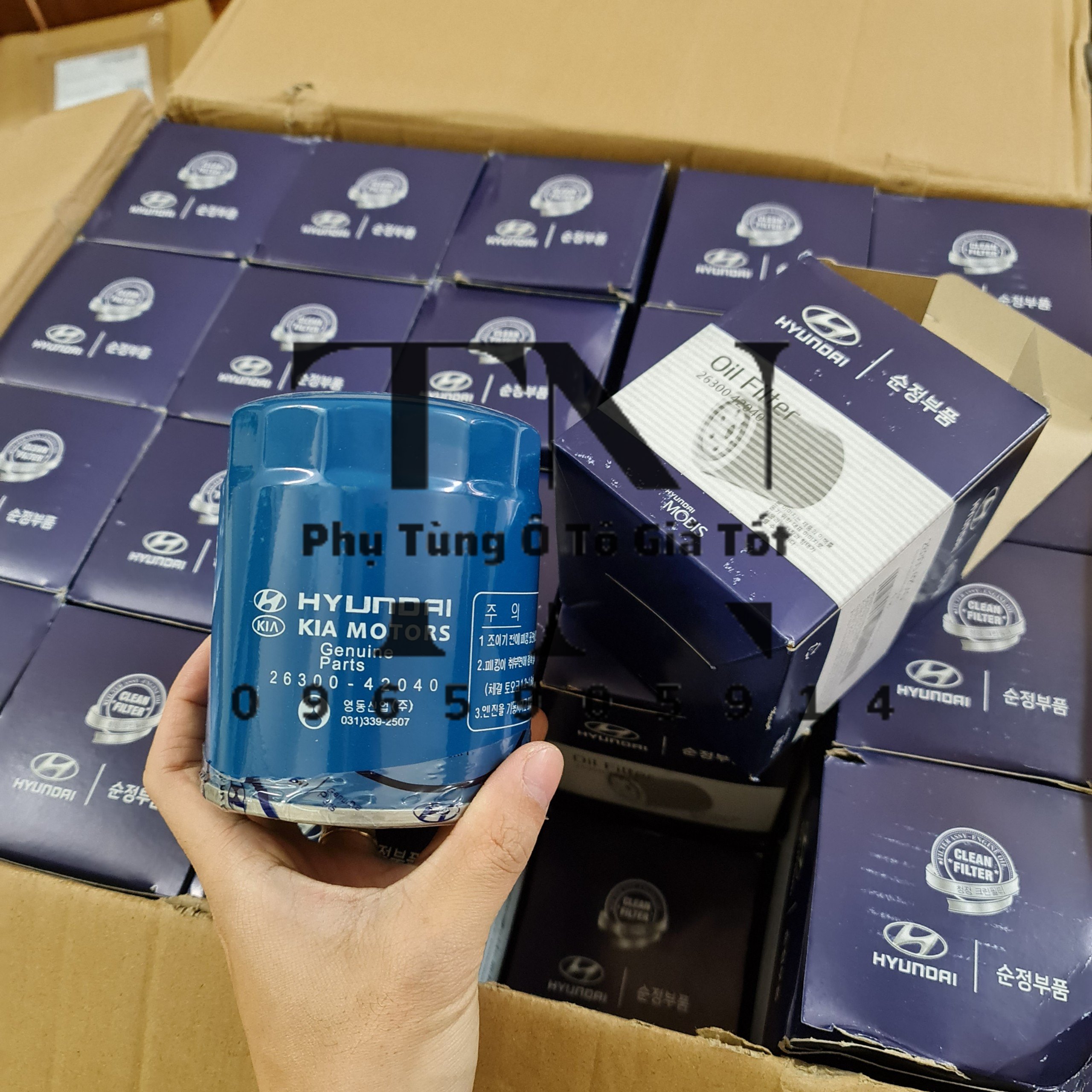 Lọc nhớt, lọc dầu động cơ Solati, Starex,Carnivan, Bongo, Porter