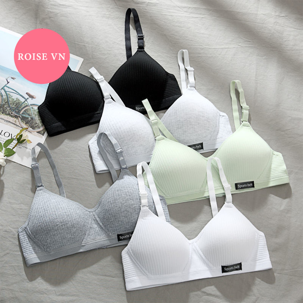 Combo 3 Áo ngực cotton không gọng nâng ngực AL-01