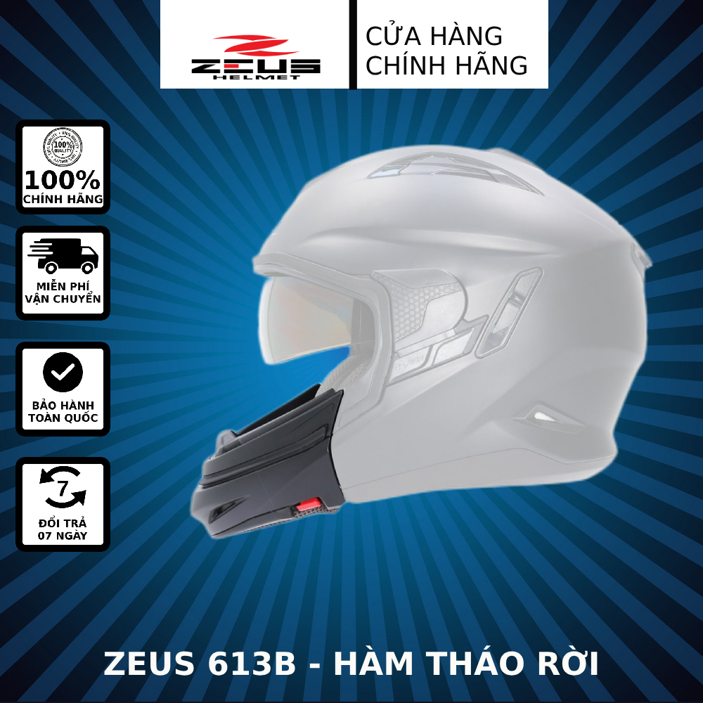 Hàm rời gắn mũ zeus 613b