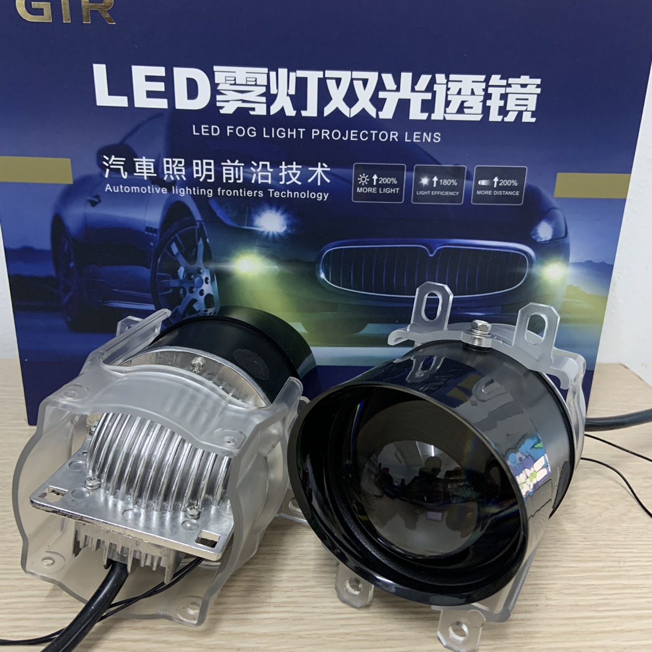 [Trả góp 0%]Đèn bi gầm Led GTR- F10 chế độ pha cos bảo hành 2 năm