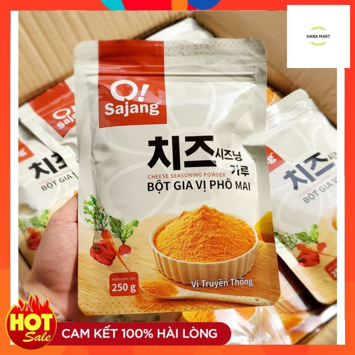 Bột phô mai lắc o! sajang hàn quốc 250g